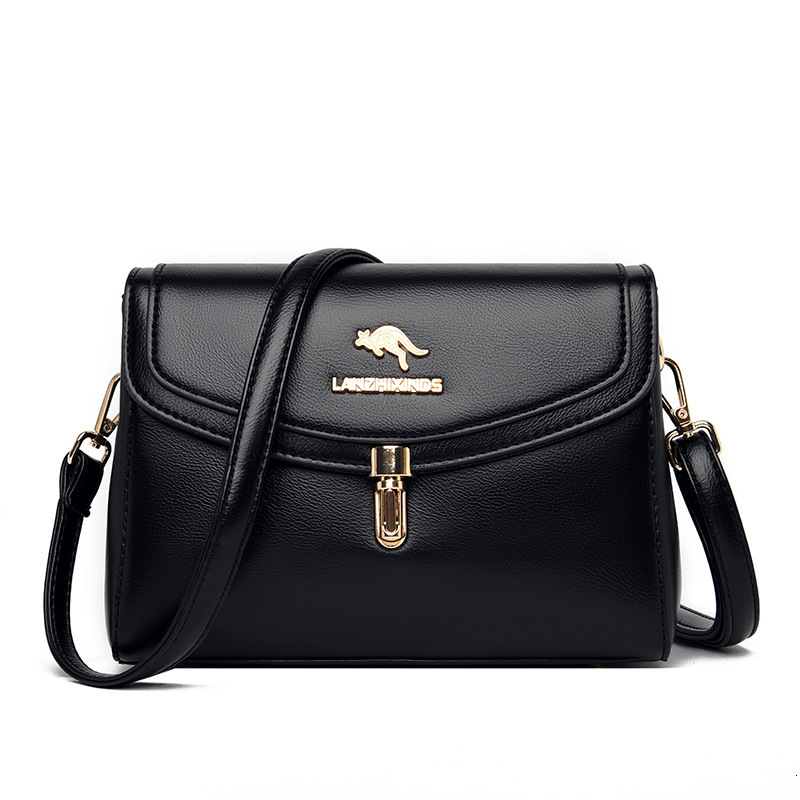 Designer Kangaroo Women's Bag 2025 New Fashionable Single Shoulder Slant Small Bag Multi Functional Middle Aged Mom Bag
