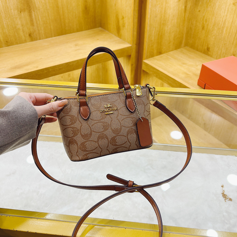 Designer High-End Feel for Women 2025 New Style Elegant Printed Handbag Small Versatile Shoulder Crossbody Light Luxury Women's Bag