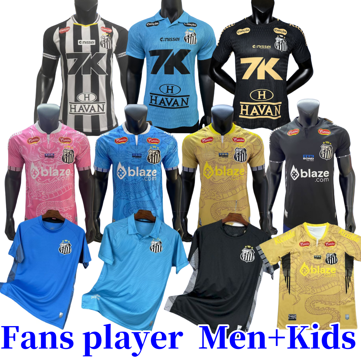santoss jersey neymar 25 26 GUILHERME SOARES THACIANO LEO GODOY VERON W.BIGODE FURCH ROLLHEISER BARREAL 2025 2026 football shirt men kids kits