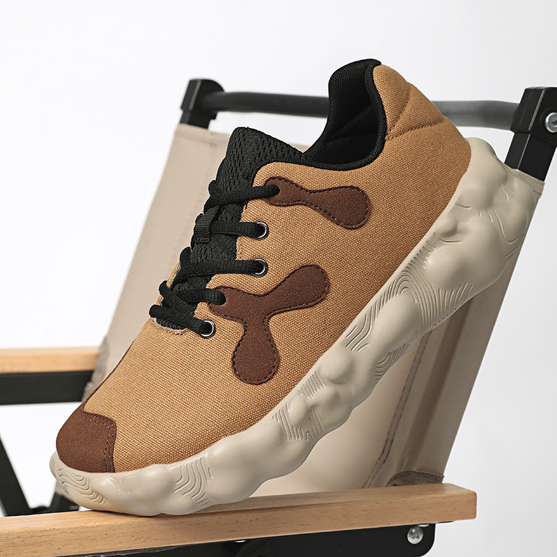 Painted travel shoes, ugly-cute shoes, bubble shoes, fashionable height-increasing thick-soled dad shoes
