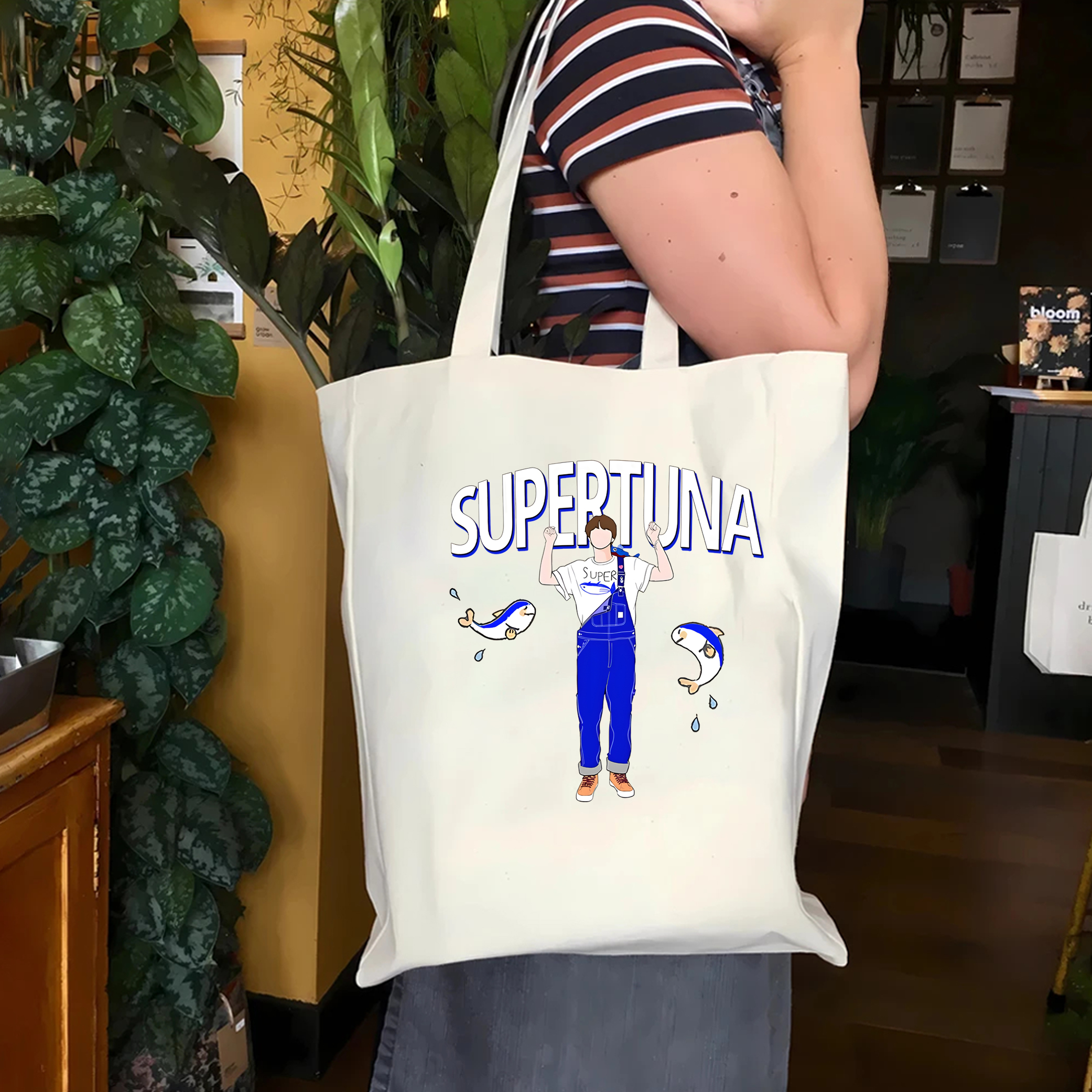 Popular members Jin Canvas Bag Kim Seokjin K-pop tote bag Kim Seokjin bag Jin Bias shoulder bag Army Gift Kpop tote cosmetic bag