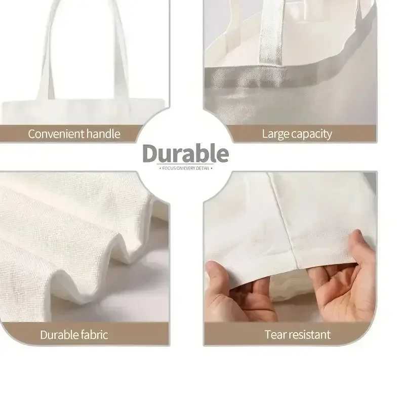 Attack Titan Shopping Bag Handbags Shingeki No Kyojin Shopper Handbag Womens Canvas Shoulder Environmental Large Capacity Bags