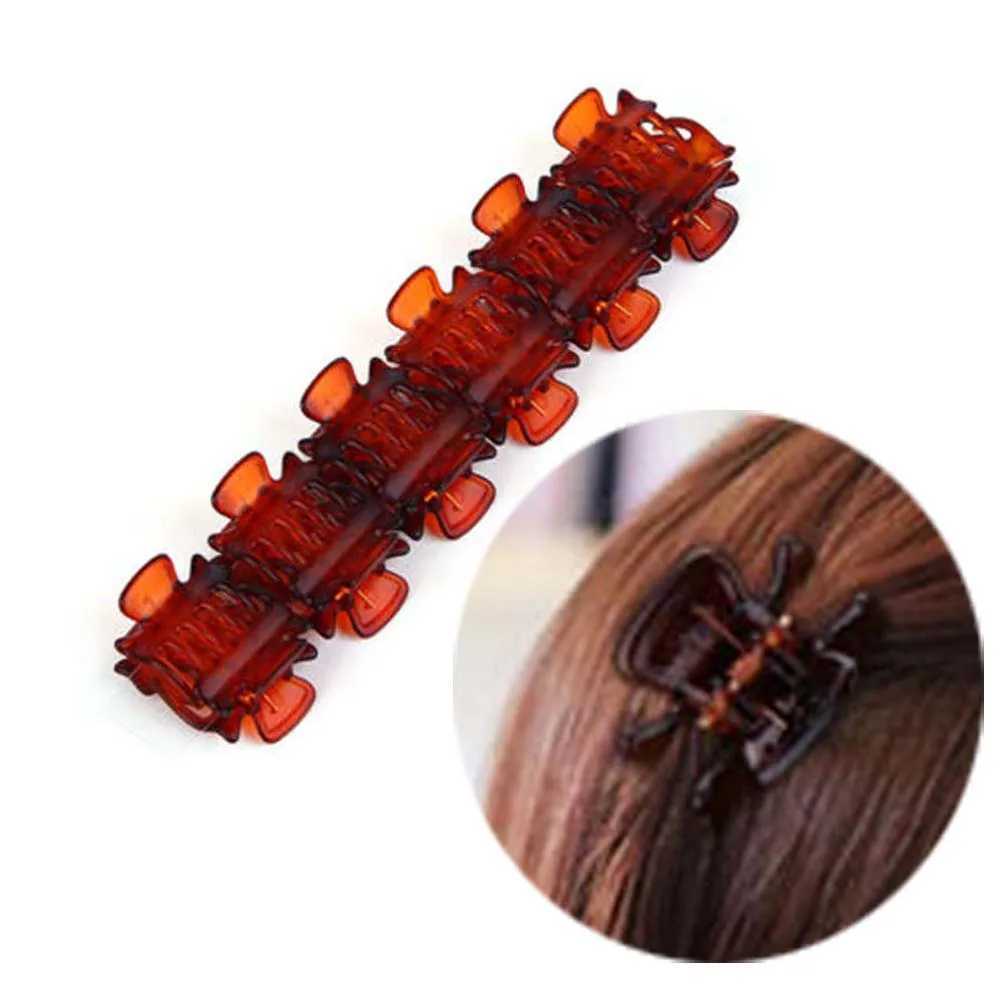 12 Pcs/Set Y2K Girls Hair Clips 3cm Mini Crab Hair Claw Plastic Hairpin Jaw Clamp Hair Styling Tool Accessories Y250707