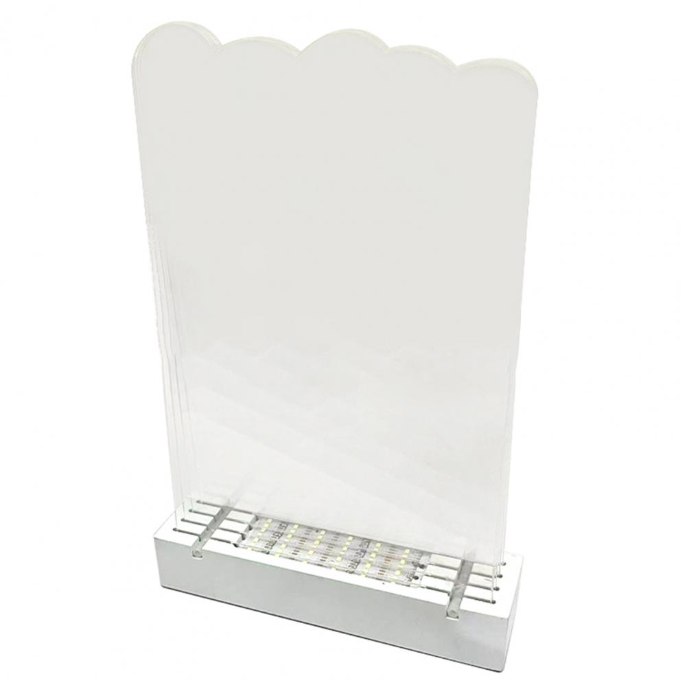 Art Diy Family Photo Frame Kit with Night Light Newborn Baby Keepsake Parents Handprint Footprint H260306