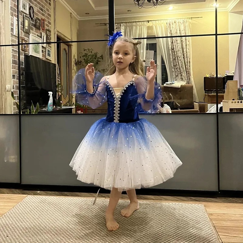 Girls' ballet dresses dance dresses children's ballet skirt campus dance programs stage group performances ballet dancers dance practice cos