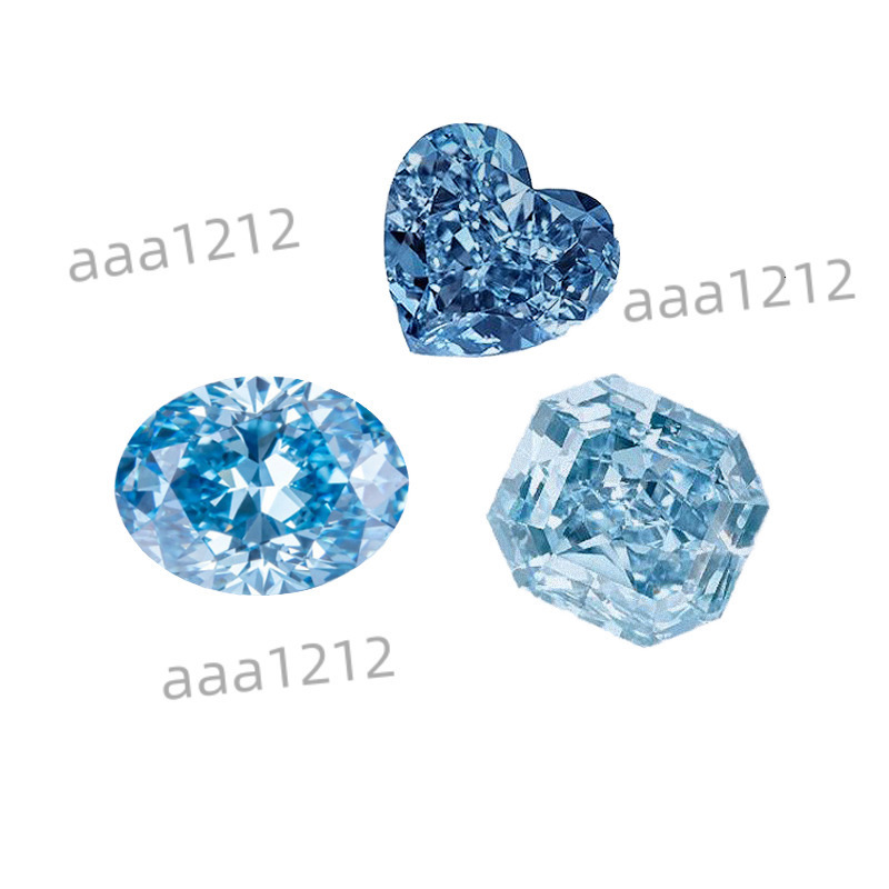 Wholesale 0.5ct 1ct 2ct 3ct 5ct Fancy Color Lab Grown Diamond IGI Certificated Excellent Cut Fancy Cut Lab CVD HPHT Diamond