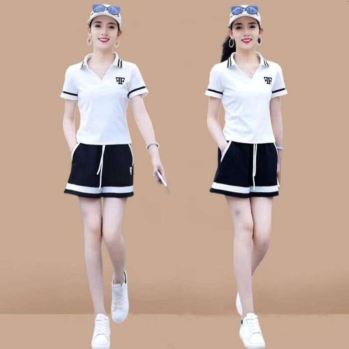 Summer New Fashion Commuting Casual Stylish Two-Piece Set For Women B5