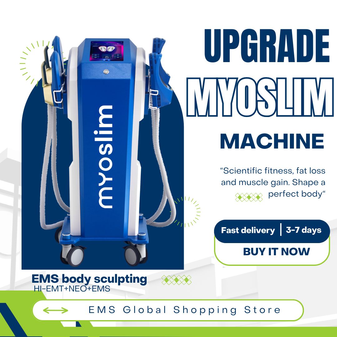 Myoslim Non-Invasive Body Contouring Machine For Spa Burn Fat Build Muscle Reduce Cellulite and Stimulate Collagen Naturally