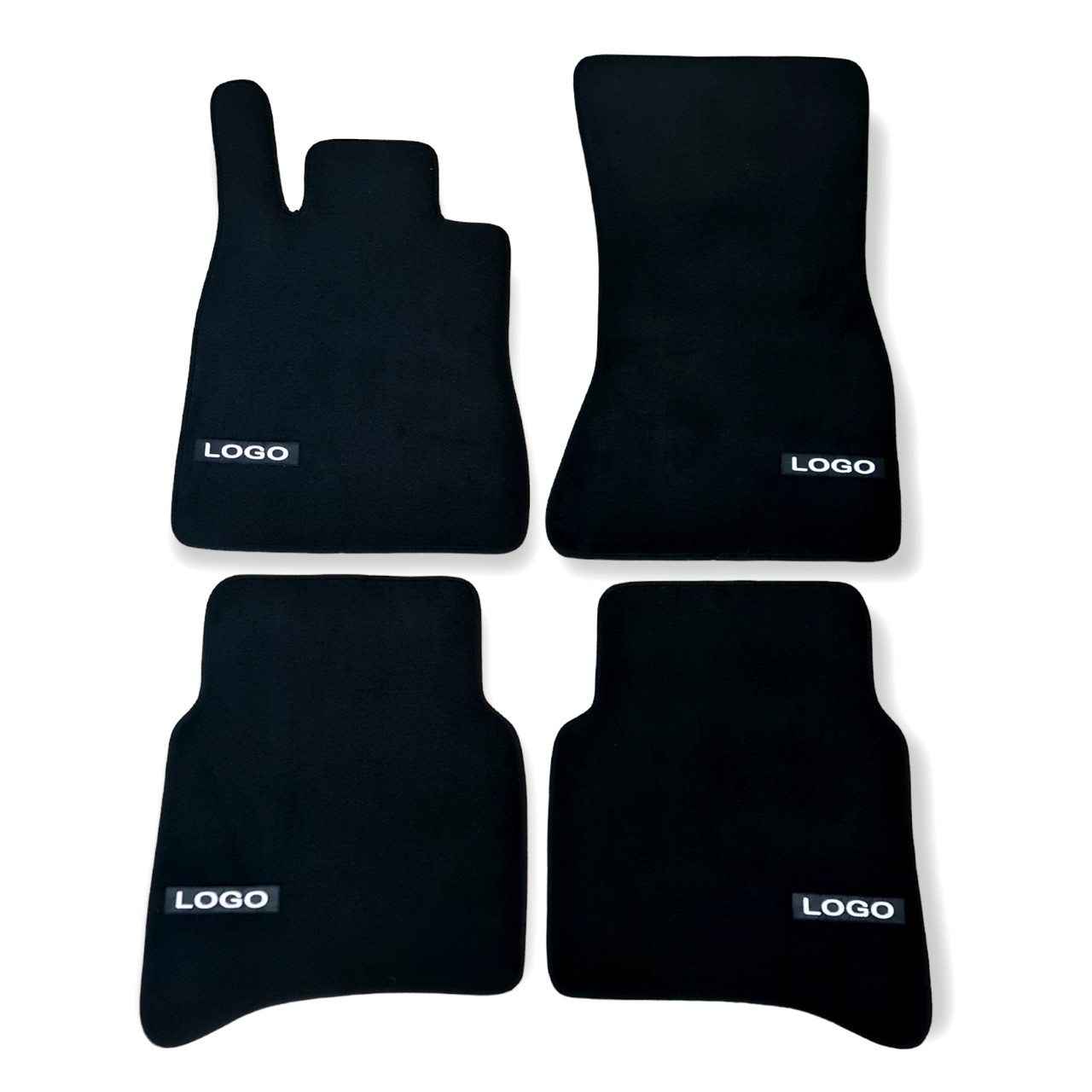 Car Floor Mats Velour For AMG Mercedes S Class W223 Auto Liners Waterproof Black