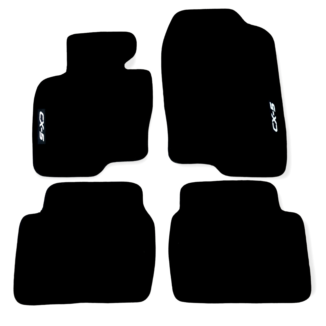 Car Floor Mats Velour For Mazda CX-5 Waterproof Black Carpet Auto Liners Rugs