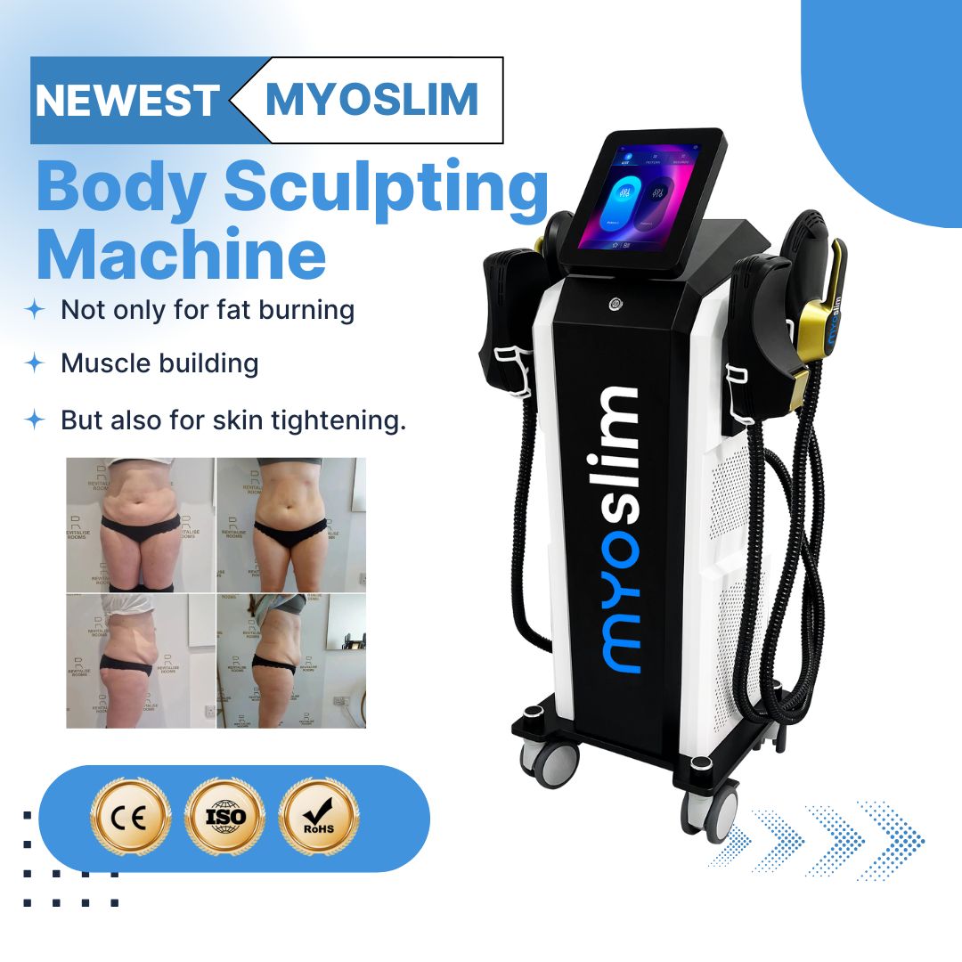 Professional EMS Body Slimming Equipment Fat Reduction Muscle Toning Sculpting Machine High Energy Device For Beauty Salon Or Spa Treatments