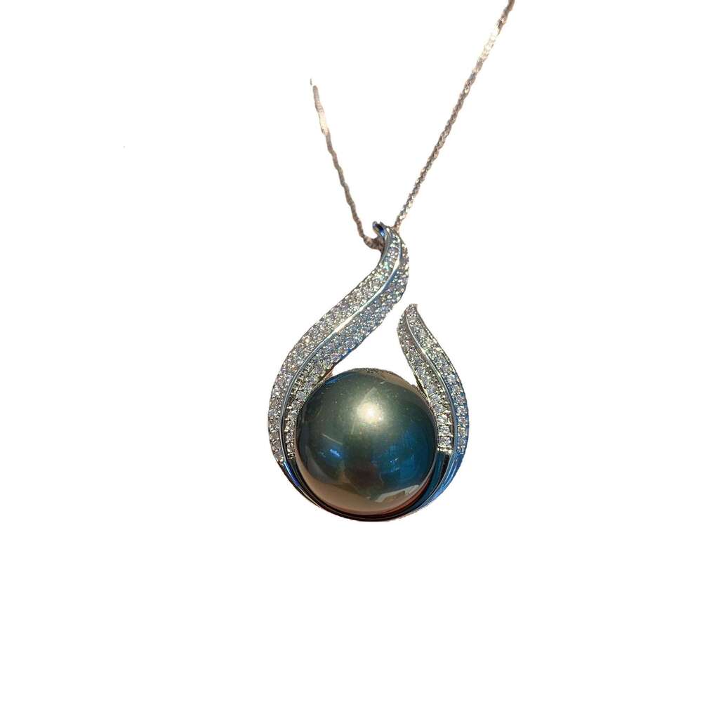 Tiktok Earth Creek Mother-Of-Pearl Necklace And Earrings Jewelry Set For Wedding Evening Party Accessories 0F2