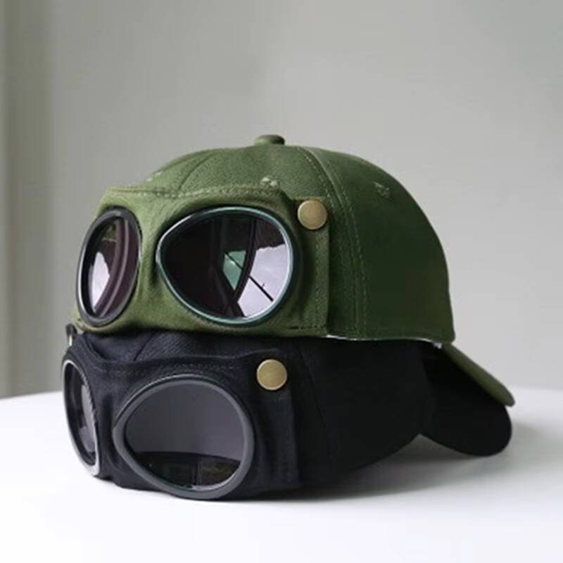 Aviator Hat Summer Personality Glasses Baseball Female Unisex Sunglasses Male Baseballcap Boys Cap ddmythur