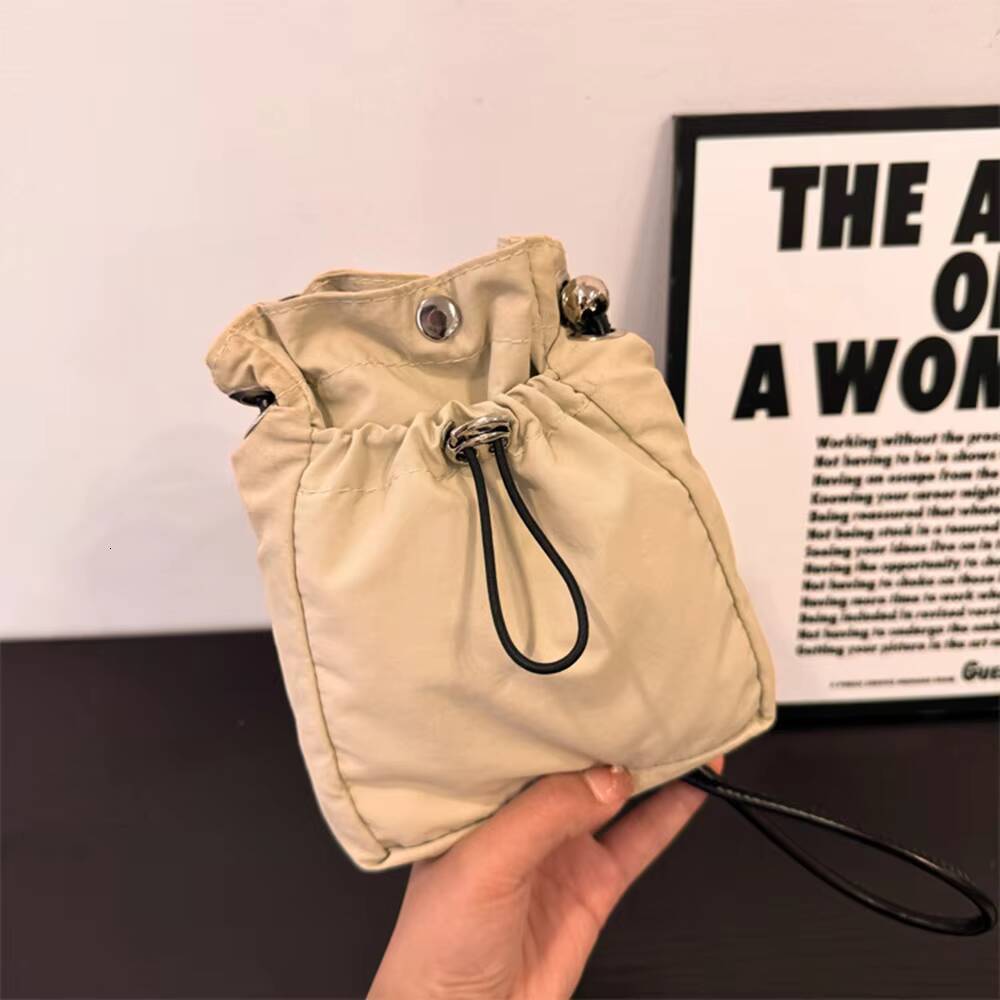 Nylon Soft Mini Phone Wallet Multifunctional Square Shoulder Crossbody Canvas Purse Messenger Bag ddmynov