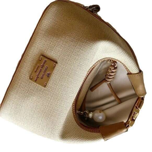 Nanfeng Chio2nd Wheat Field Gallery Handheld Tote For Women Office Canvas Miscellaneous Small Handbag Crossbody Bag