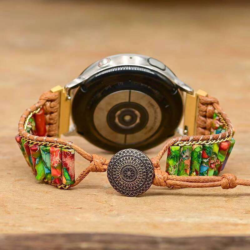 Quick Release Natural Stone Strap Samsung Galaxy Watch 3 Accessories Wristband 20mm 22mm