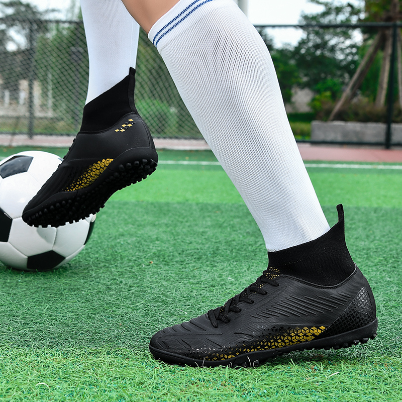 Men's & Women's Long Stud Football Shoes: Anti-Slip TF Broken Studded Training and Competition Footwear