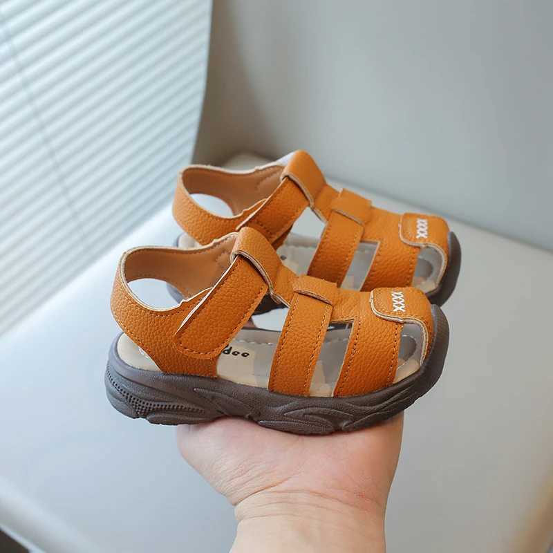 Summer Baby Boys Sandals Children Beach Sandals Soft Bottom Unisex Girls Non-slip Infant Shoes Kids Outdoor Anti-collision Shoes R250707