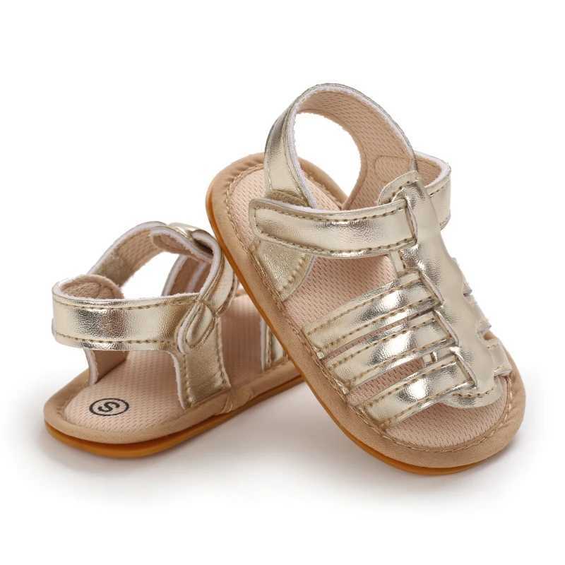 0-18M Baby Girl Sandals With PU Upper High-Quality Soft Sole Anti-Slip Exposed Toes Breathable Summer Outdoor First Walking Shoe R250707