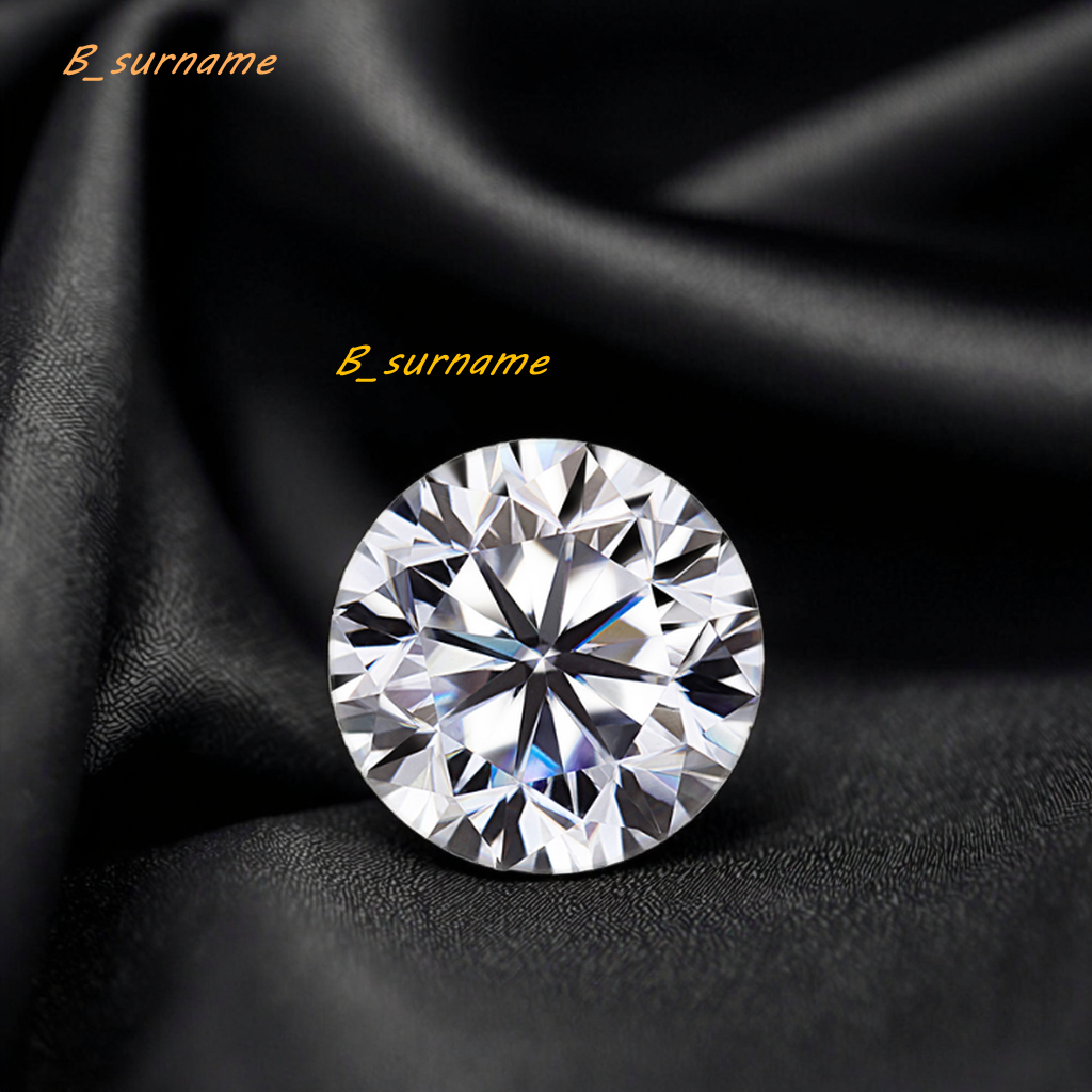 Real IGI GIA Certified 0.5ct 1ct 2ct 3ct Round Lab Grown Diamond Synthetic Loose HPHT CVD Lab Made Diamond Wholesale Price