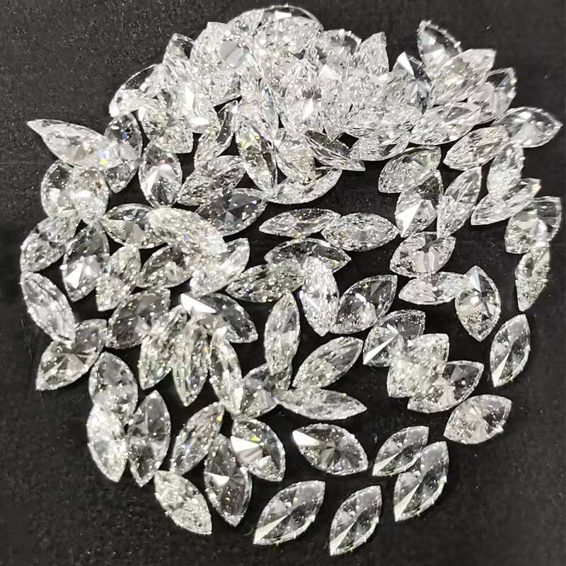 GIA IGI Certified Loose Lab Diamonds Big Carat Cushion and Marquise Cut Engagement Ring with Loose Lab Grown Diamond