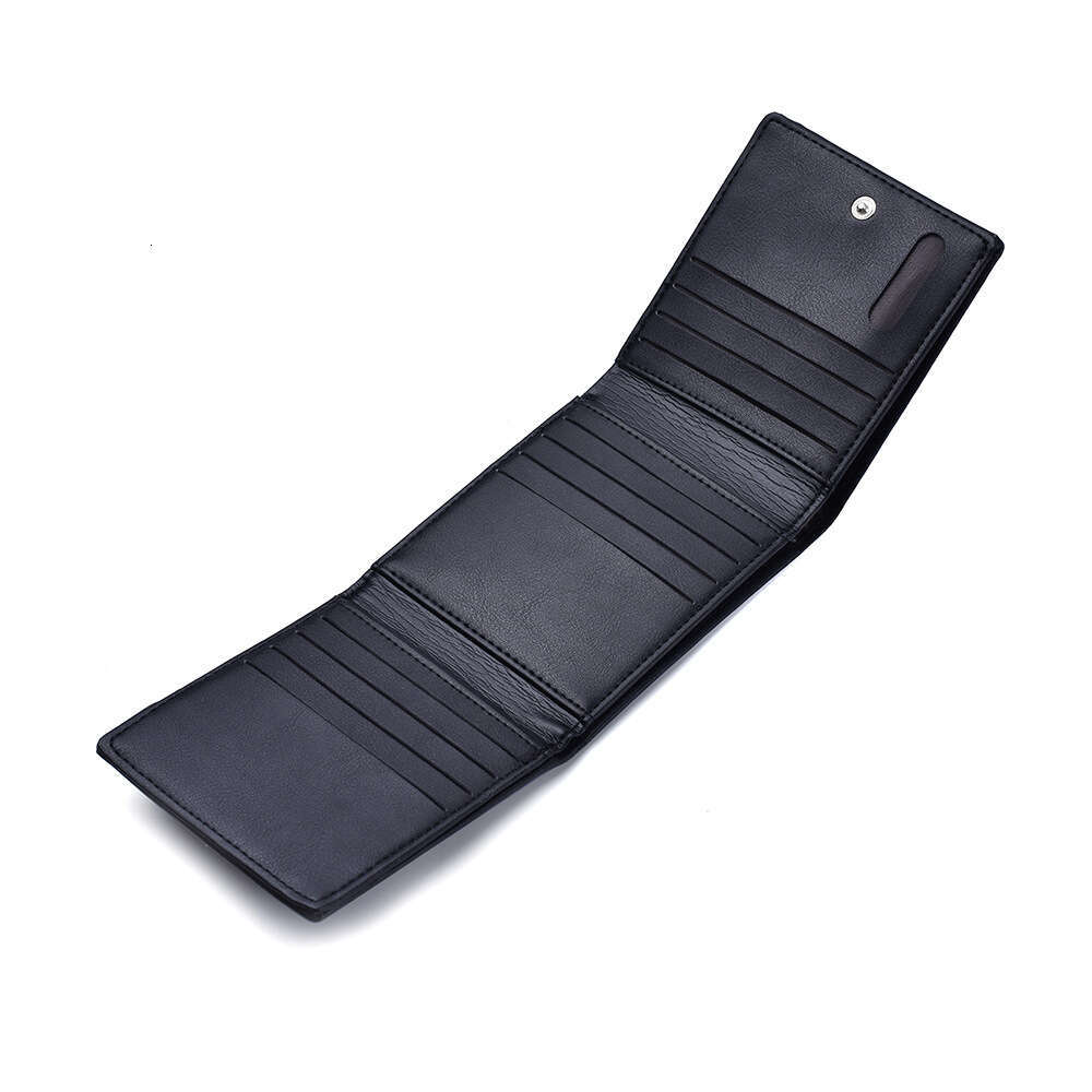 Men's Horizontal Short Wallet 70% off Business Youth Multi-Card Slot Coin Purse Driver's License Card Holder wallet designer mens wallet wal