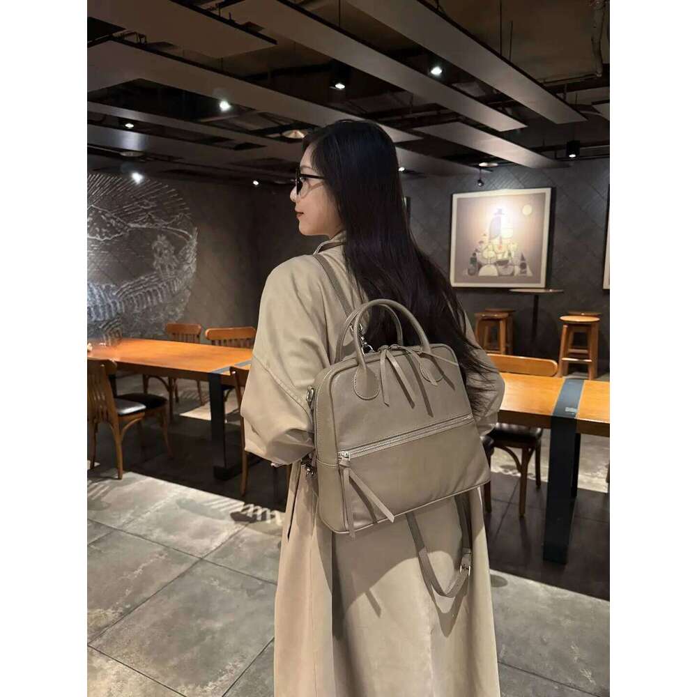 retro fashion genuine leather womens backpack large capacity luxruy designer high quality ladies shoulder crossbody bag