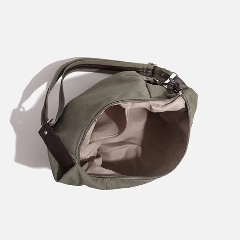 2025 New Designer Women Casual Shoulder Y2K Aesthetic Streetwear Drawstring Handbag Vinage Crossbody Denim Bag ddmynov