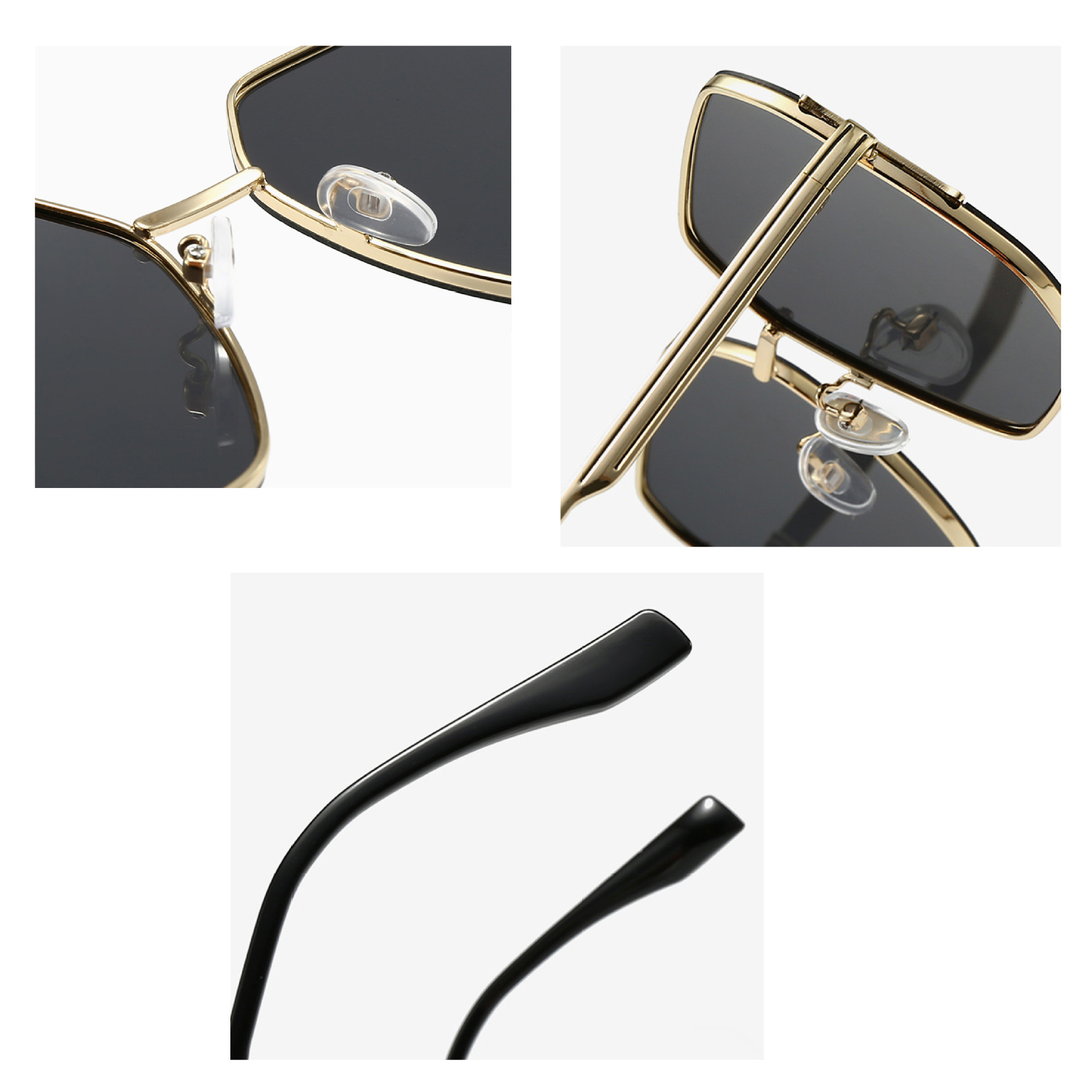 Designer Sunglasses For Women Men Sunglasses Big Frame Fashion Classic Sunglasses Luxury Polarized Goggle Pilot PC Frame Oversized UV400 Eyewear SF993