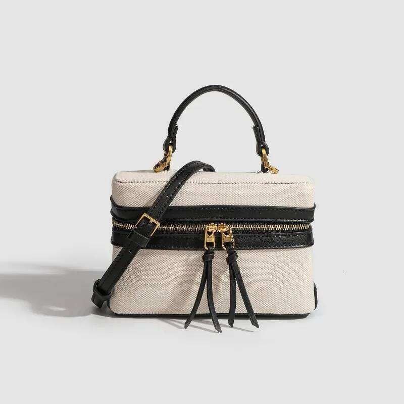 Fashion Box Women Handbags Designer Thick Canvas Shoulder Crossbody Bags Casual Spring and summer Small Purses bolso mujer