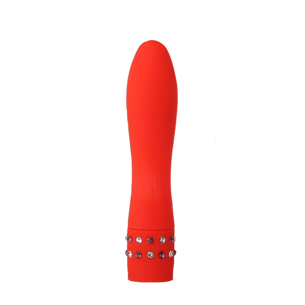Little Golden Monkey Vibrating Rod Women's Massage Stick Mini AV Vibrator Female Self-Pleaser Sex Toy