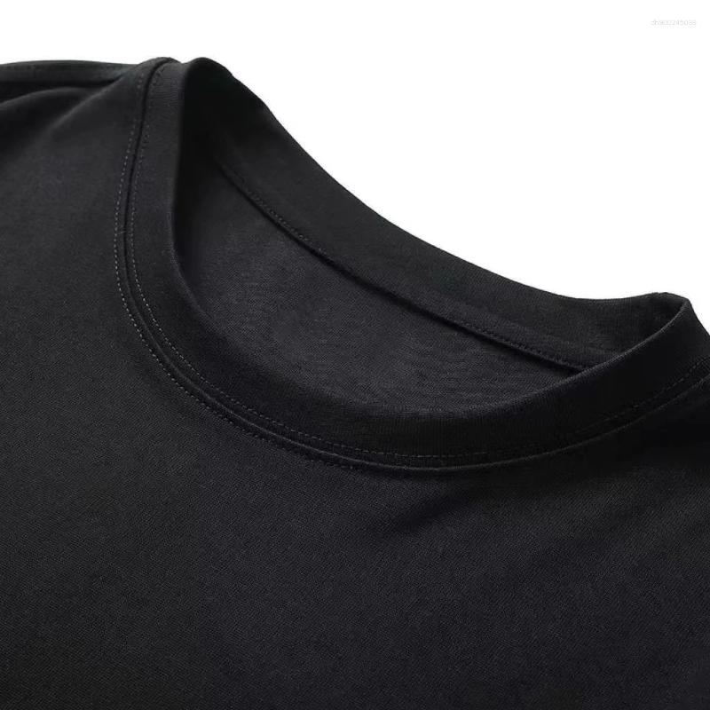 Men's T Shirts 2025 Summer Luxury Brand T-shirt Pure Cotton Flat Printing Large Size Round Neck Short-sleeved And Women's Top
