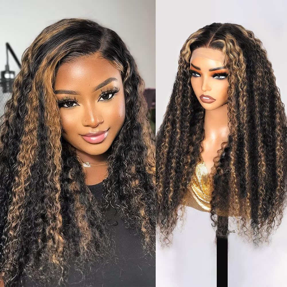 Elegant Full Head Coverage Blonde Human Hair Wig with Soft Tapered Edges