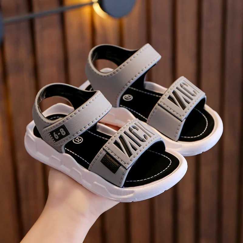 Summer Boys Girls Sandals Children Antiskid Wearproof Beach Sandals Cartoon Infant Toddler Shoes Soft Sole Kids Student Shoes R250707