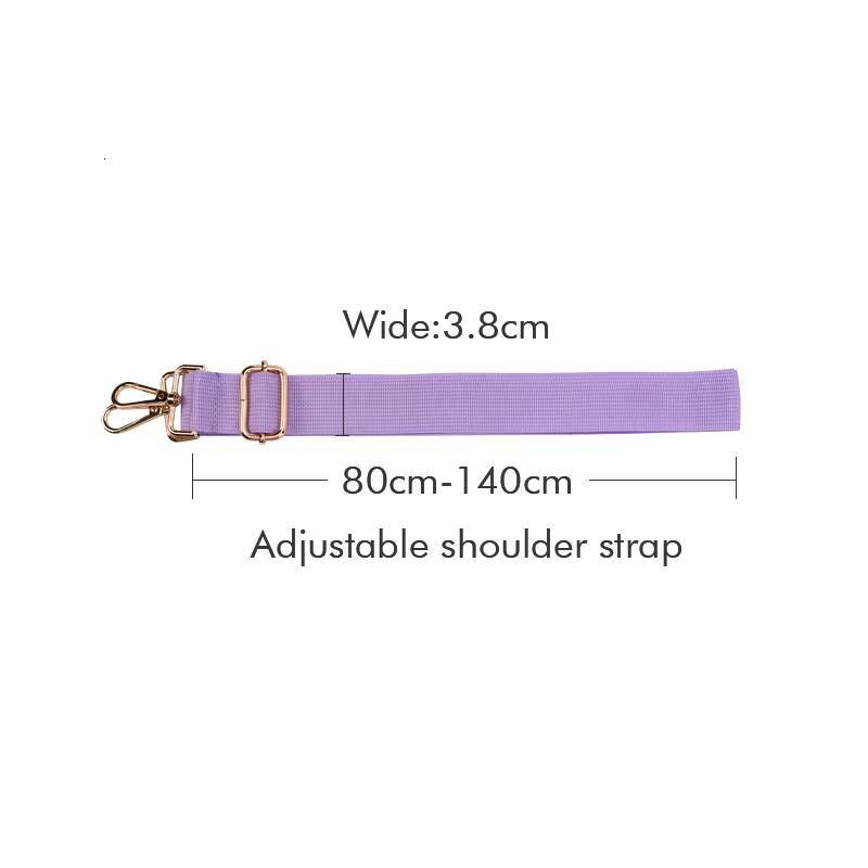 Adjustable Nylon Bag Straps Womens Crossbody Messenger Shoulder Bags Colored for Handbags Accessories Belts ddmynov