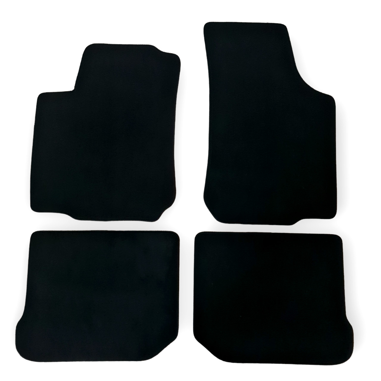 Car Floor Mats Velour For VW Jetta Mk4 Waterproof Black Carpet Rugs Auto Liners