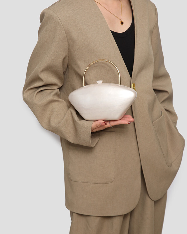 Evening bag trend acrylic pearl wallet wealth trend bag designer bag shoulder bag crossbody bag good luck bag women s handbag