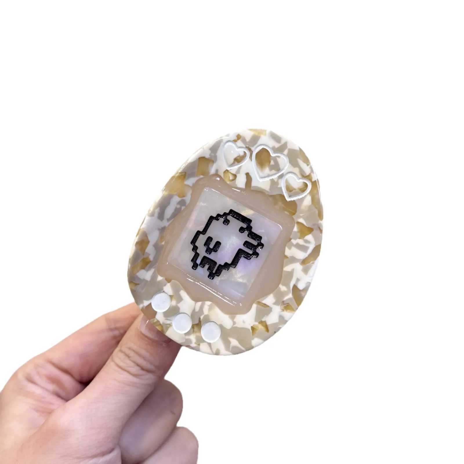 NEW Cyber Chicken Hair Claw 1990s Memory Cartoon Electronic Pets Acetate Hair Claw Clips Hair Accessories for Women Girls Z250707