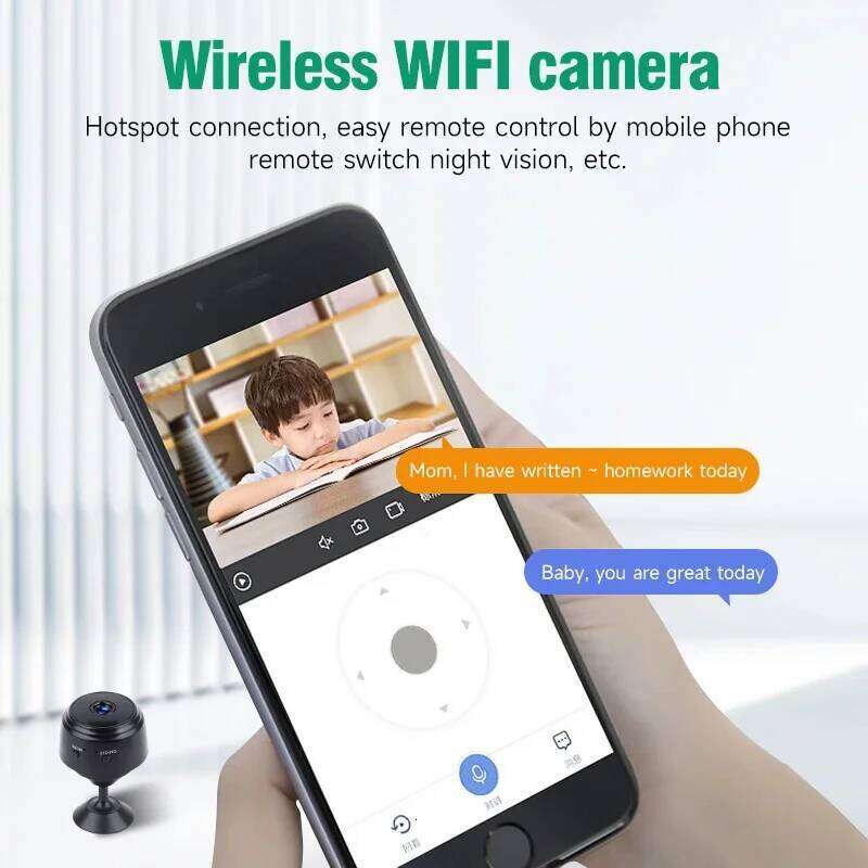 A9 Wifi Security Monitoring Wireless Video Mini Recorder Voice Camera Smart Home For Infants And P