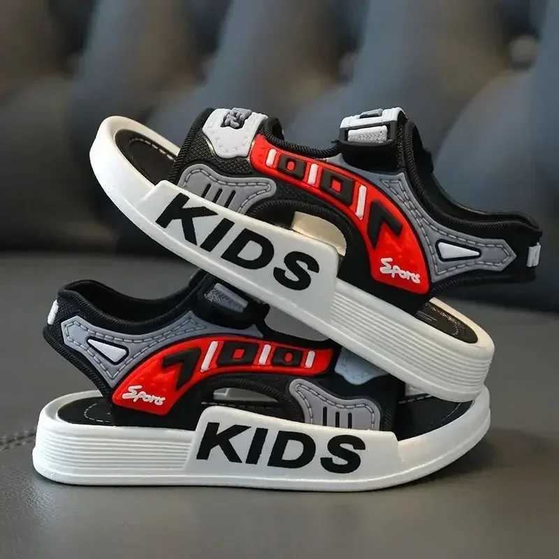 New Summer Children Sandal Boy Cute Cartoon Shoe Non Slip Kid Student Outdoor Beach Sandal for Non-slip Infant Baby Sports Shoes z2507087P7P