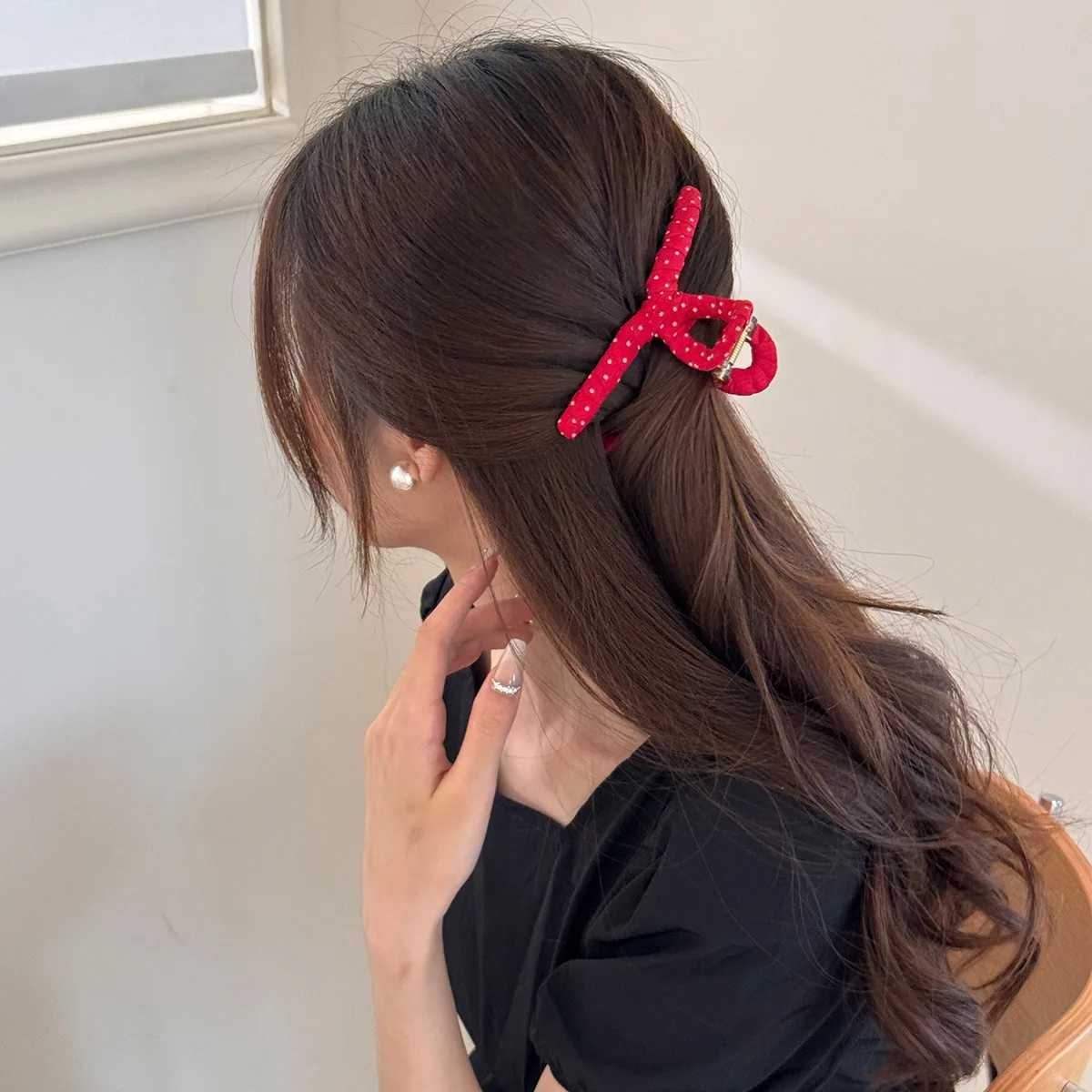 Hair clips for women Girl pin accesorios kpop large thick matte claw shark fascinators elegant crab Designer vintage popular new Z250707