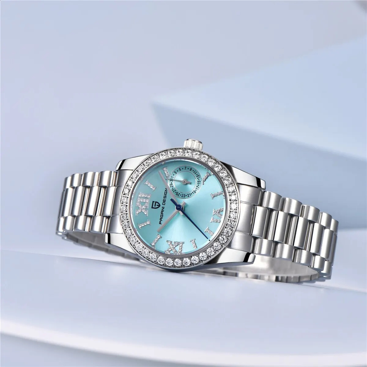 PAGANI N 32MM Womens Wristwatch Elegant y Quartz Watch for Women Fashion Waterproof Watches Sapphire Clock 250707