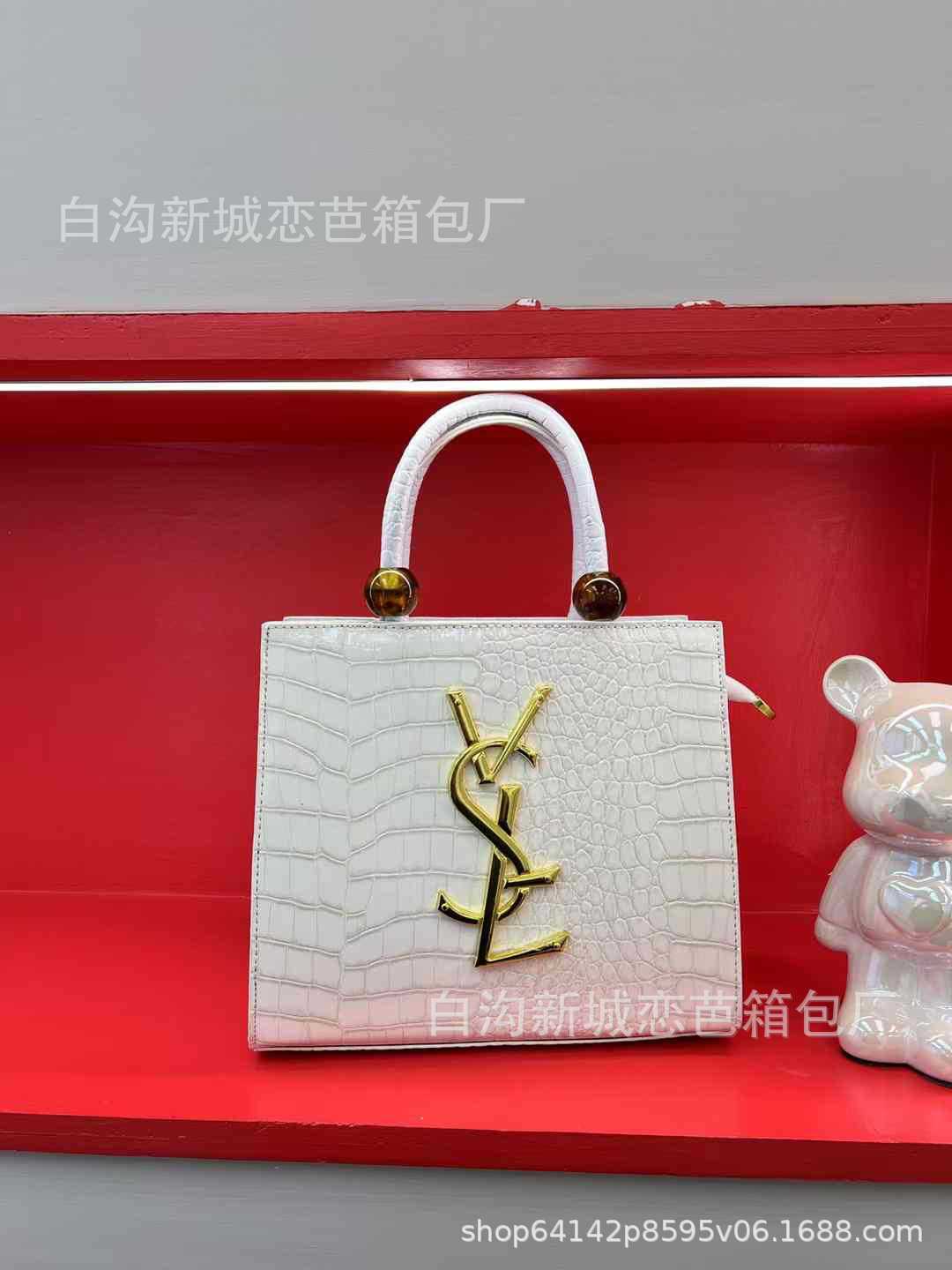 Designer 2025 New Beaded Fashion Handbag Stone Pattern Tote High-end Shoulder Crossbody Light Luxury Women's Bag