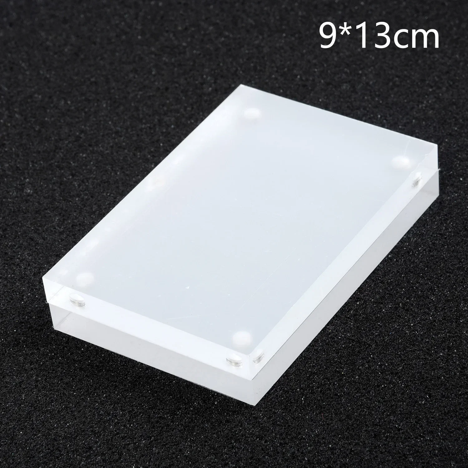 Right Angle Acrylic Photo Set Square Picture Clear Frame Display Transparent 0.8+0.8cm 6*9 9*13 H260306