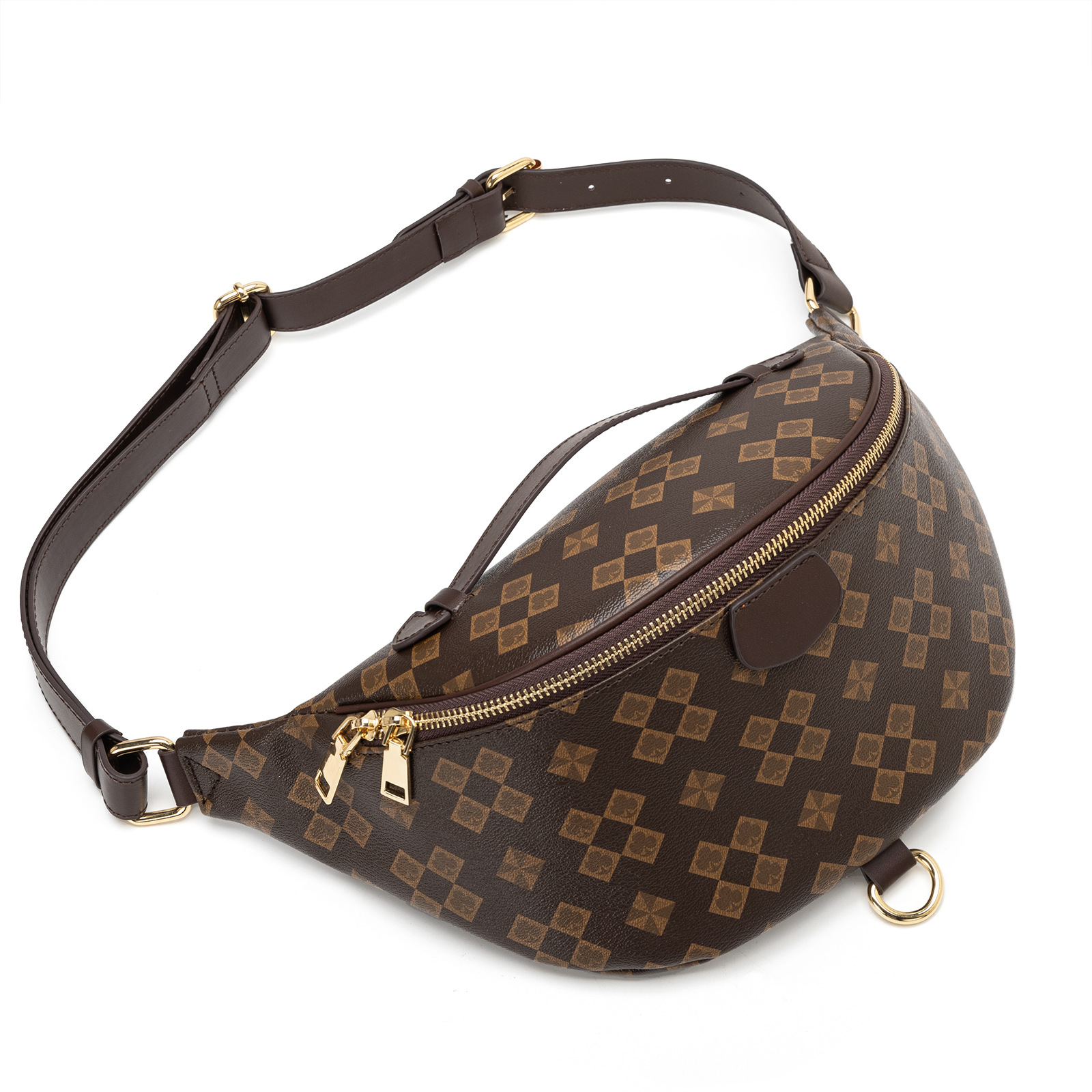 Lacel Urwebin 2025 New Street Trend Unisex Waist Casual Chest Crossbody Single Shoulder Dumpling Bag