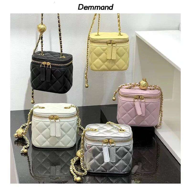 Designer bag 99 New Argyll Mini Niche Design High-end Feel Single Shoulder Handbag Chain Box Versatile Women's Bag Fashionable Soft