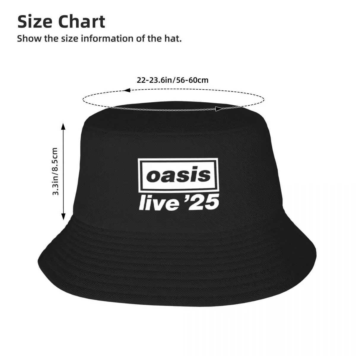 2025 New HatO-Oasis Live 25 Multi-functional Fisherman Hat Suitable for Travel and Outdoor Activities Y250707