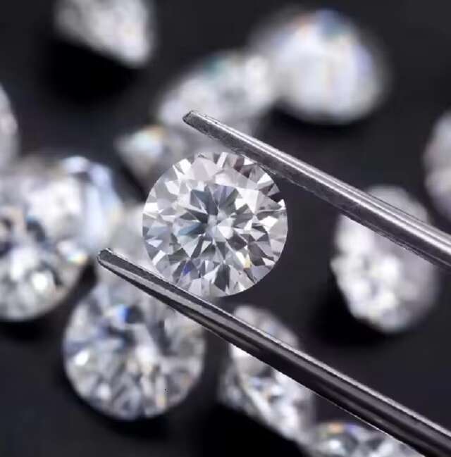 Wholesale Lab Grown Diamonds 4.3mm 0.30ct Size FGH VVS VS SI Round 3EX Cut CVD Loose For Sale Non Certified synthetic Melee
