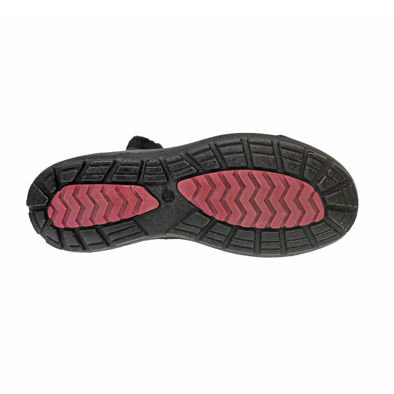 Womens Winter Boots with Fur Lining & Zipper - Warm Ankle Snow Footwear