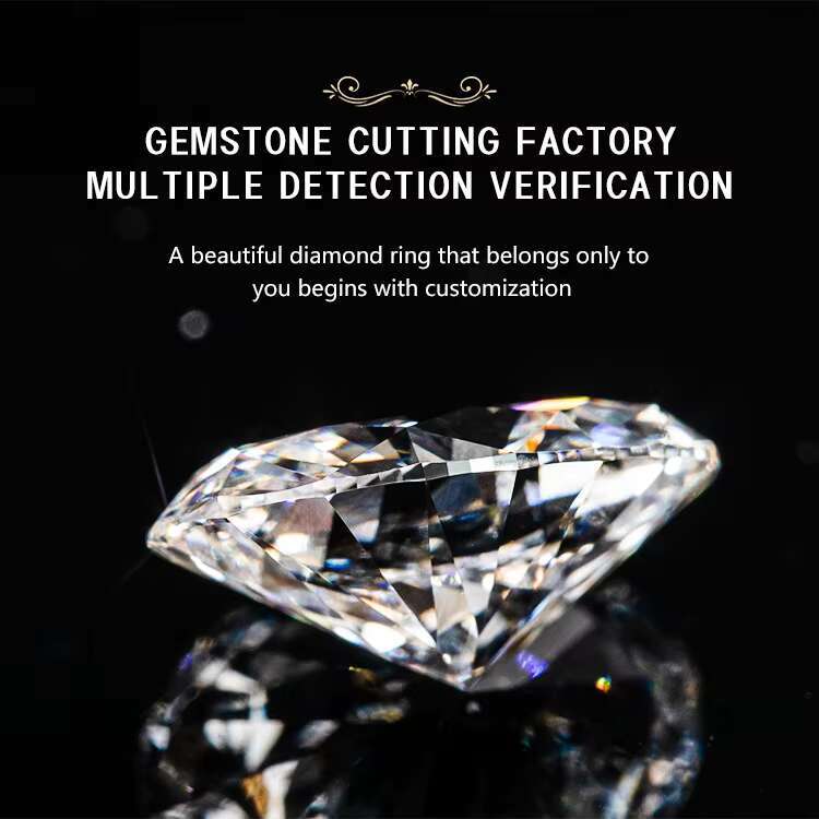 Goldleaf GIA IGI Certified Wholesale Lab Diamond Round Brilliant Cut 0.3CT 0.5CT 1CT 2CT 3CT D VVS VS HPHT CVD Lab Grown Diamond